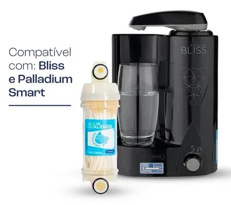 Refil Antibacteriano para Purificador de Água Bliss e Palladium – Europa